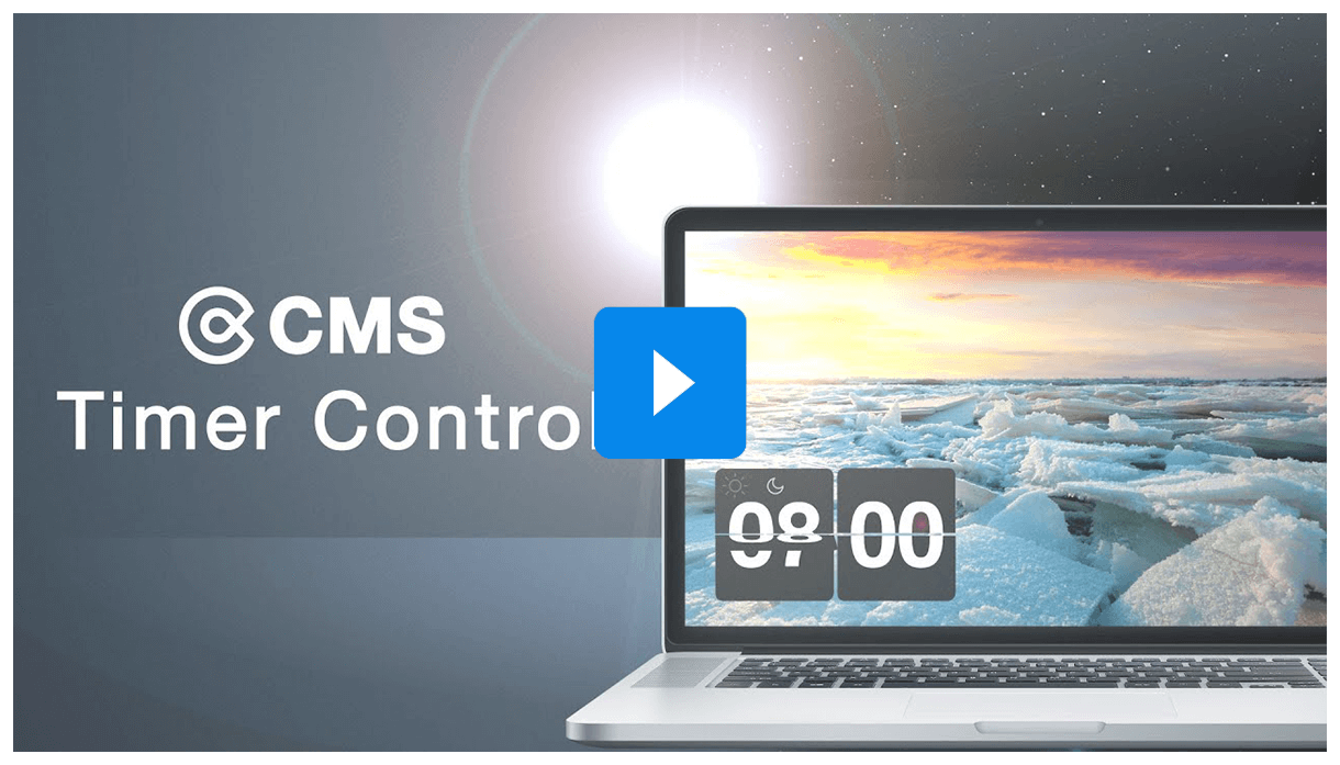 Video CMS timer